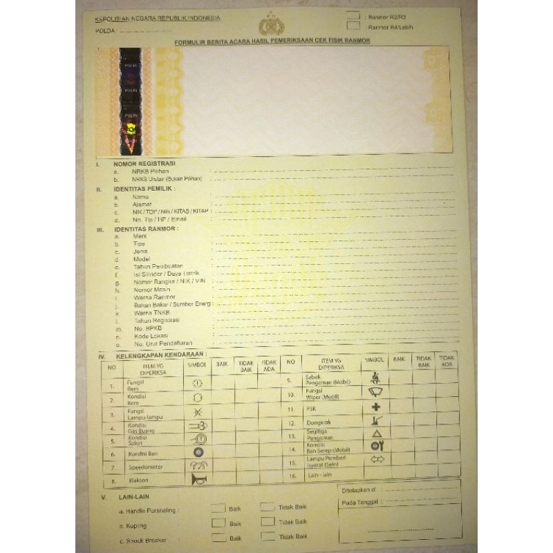 

1set sticker dan tatakan kertas gesekan nomor motor mobil