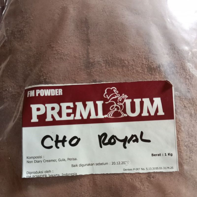 

[ COD ] Bubuk Choco Royal 1 Kg - Bubuk minuman Choco Royal 1 Kg - Choco Royal Powder 1Kg - Choco Royal Bubuk 1Kg - Serbuk Choco Royal Bubuk Nyoklat Serbuk Capucino instan Cappucino shaset