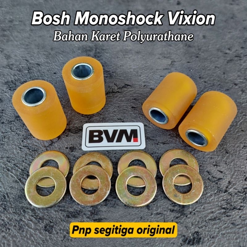 Bosh Monoshock Prolink Vixion Ori Bahan Karet Polyurethane Pnp Vixion New Old Nvl Nva R R15 Xabre