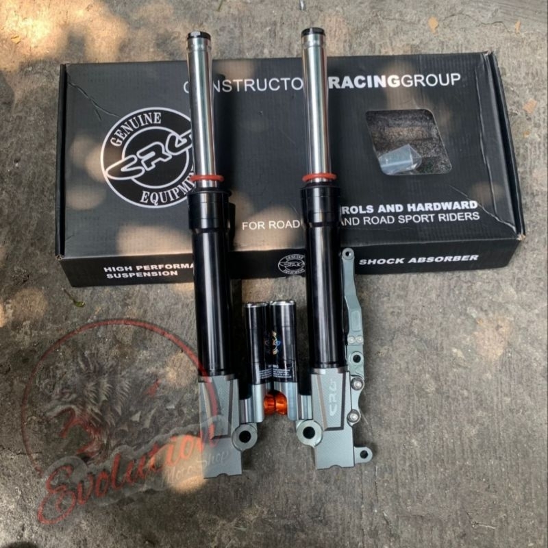 Shock CRG - Shock depan motor BEAT - SCOOPY - VARIO125 - VARIO150 - VARIO110FI Shock model standar v