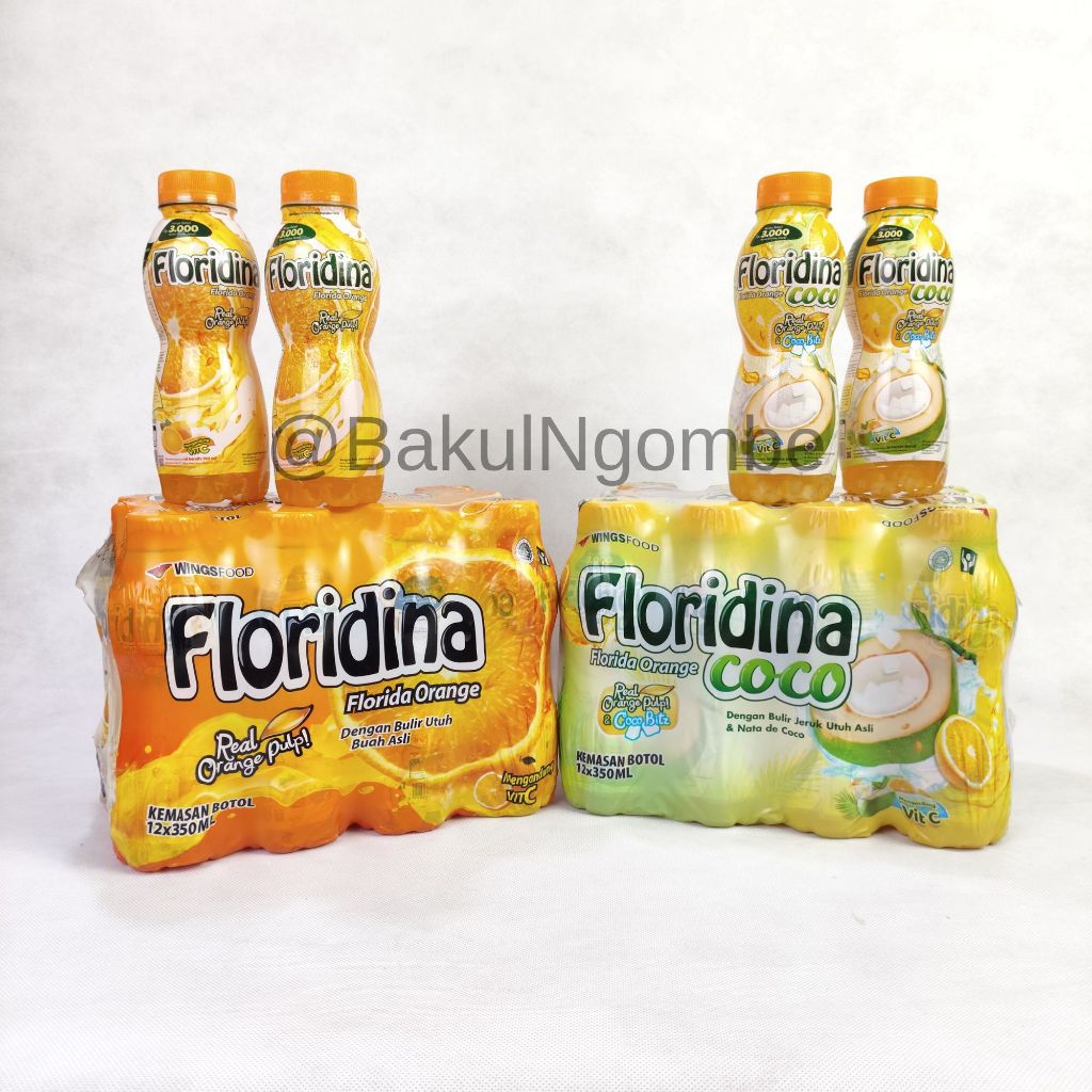 

FLORIDINA ORANGE/COCO 350ml 1 pack isi 12 botol