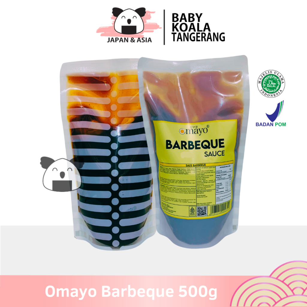 

OMAYO Barbeque Sauce 500 g Halal | Saus Bumbu Bakar BBQ...