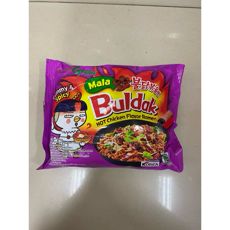 

Samyang Green Buldak Mala Hot Chicken Flavor Ramen 135GR