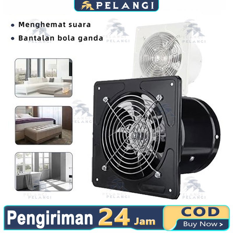 NEW 4/6 Inch Kipas Exhaust Ventilasi Dinding Exhaust Fan Dinding Exhaust Fan Dinding 6 Inch Kipas