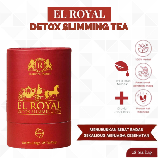 

El Royal Detox Slimming Tea Teh Detox Original untuk Menurunkan Berat Badan