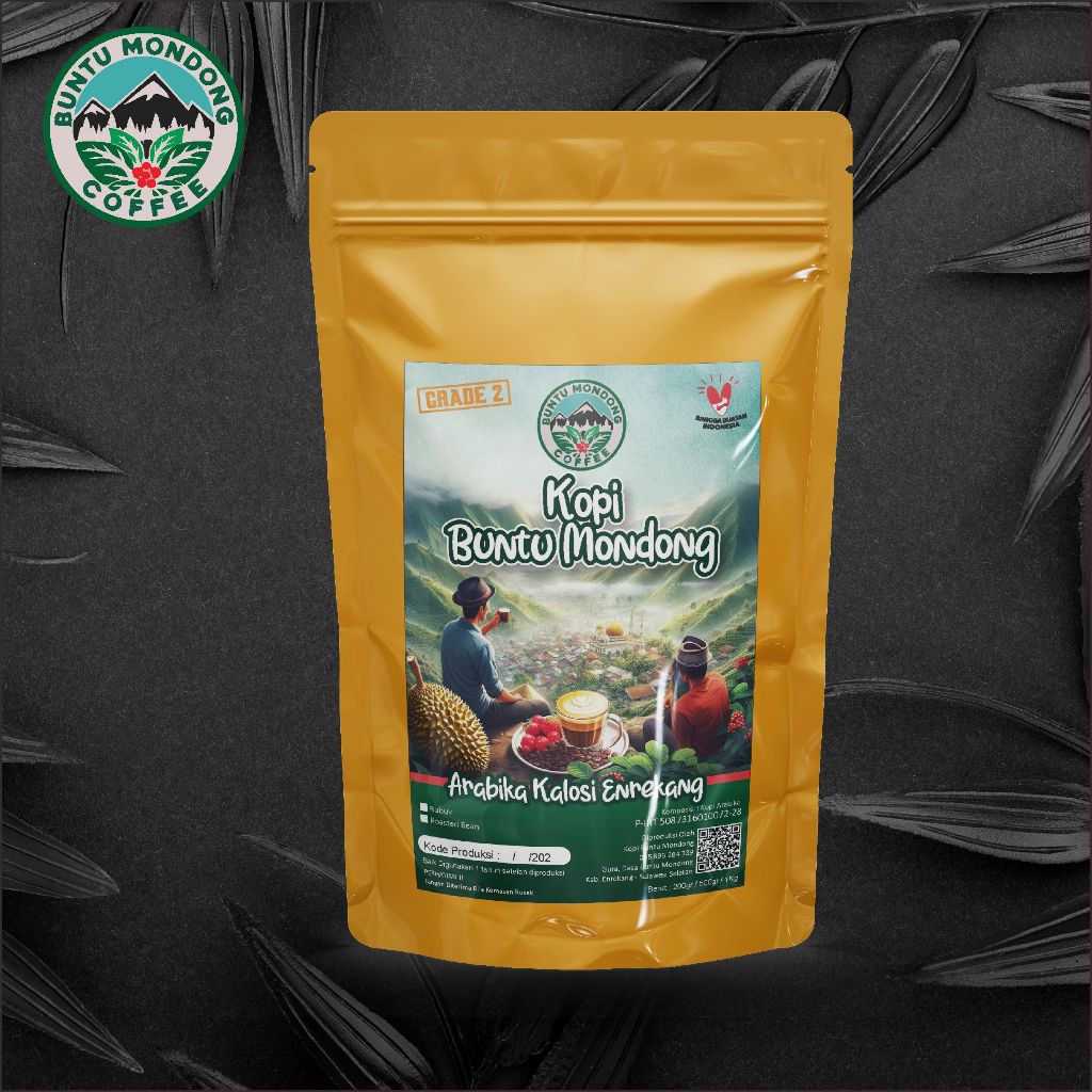 

kopi bubuk arabika kalosi enrekang grade 2