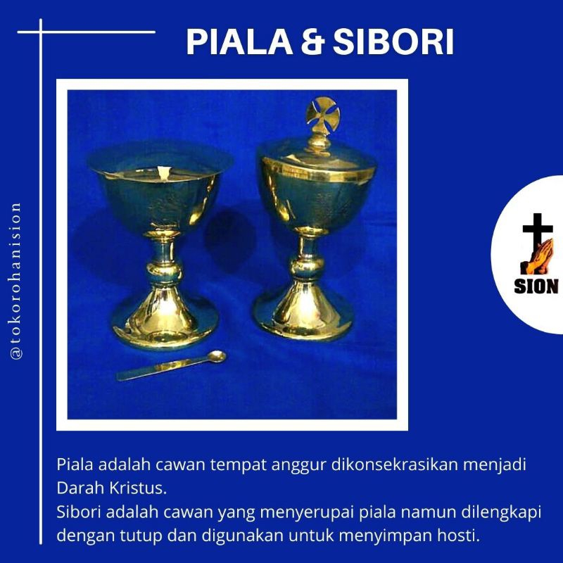 Piala sibori warna kuning