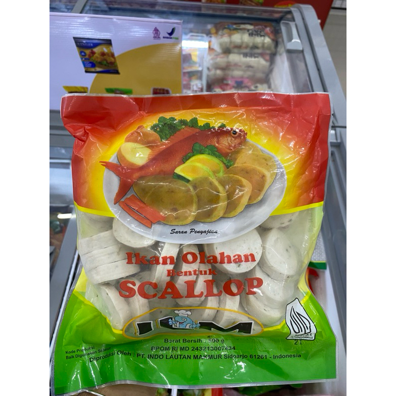 

ILM IKAN OLAHAN BENTUK SCALLOP