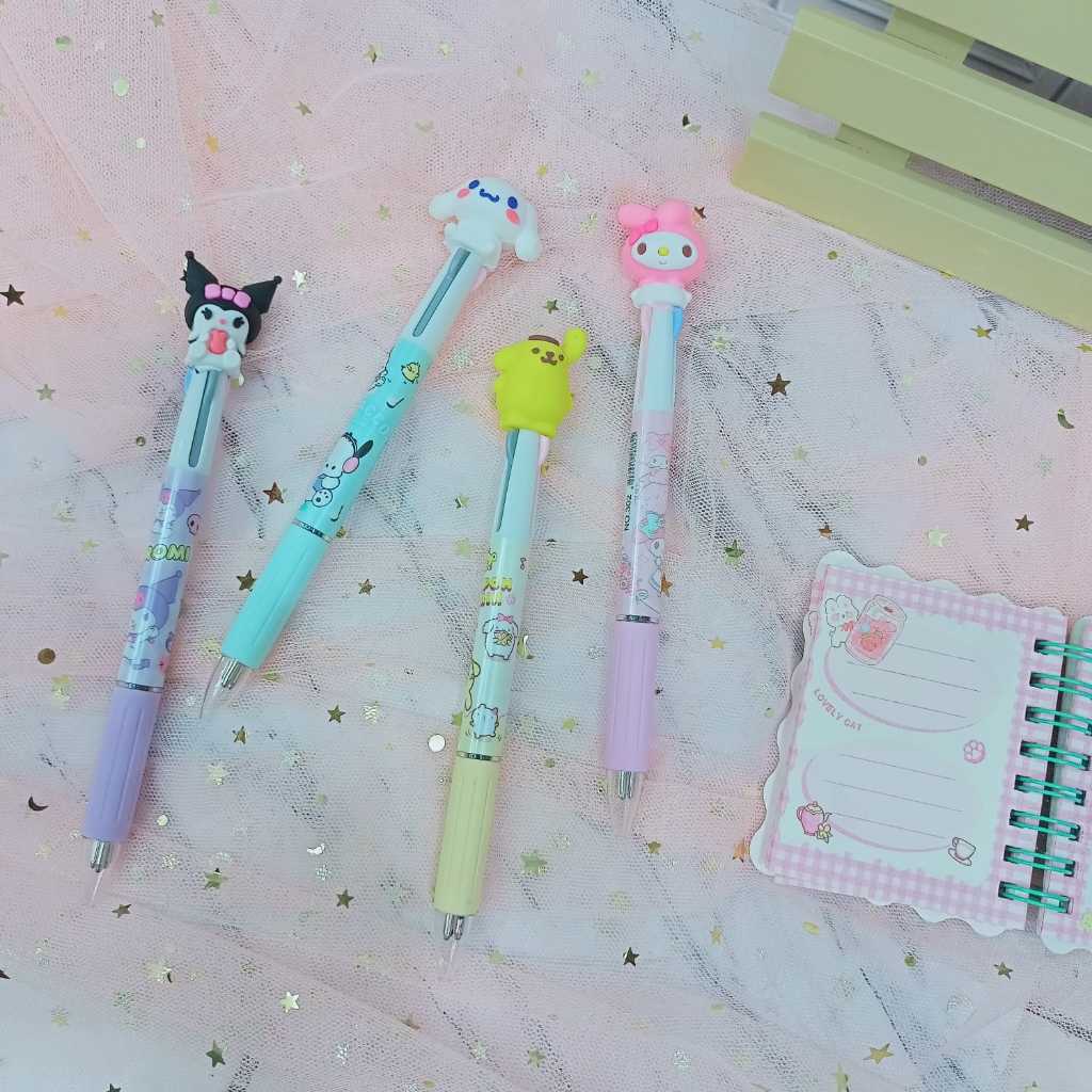 

Bolpoin Sanrio 3 Warna Tinta UNIK Lucu / PULPEN SANRIO TERMURAH Tinta Hitam Biru Merah / bulpen