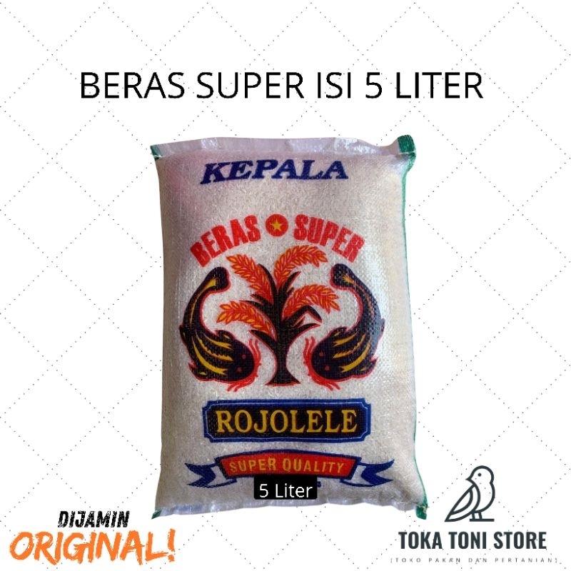 

Beras Rojolele Delanggu 5 LITER - BUKAN 5KG