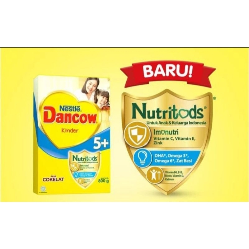 

Dancow 5+ susu pertumbuhan rasa Coklat 750gr