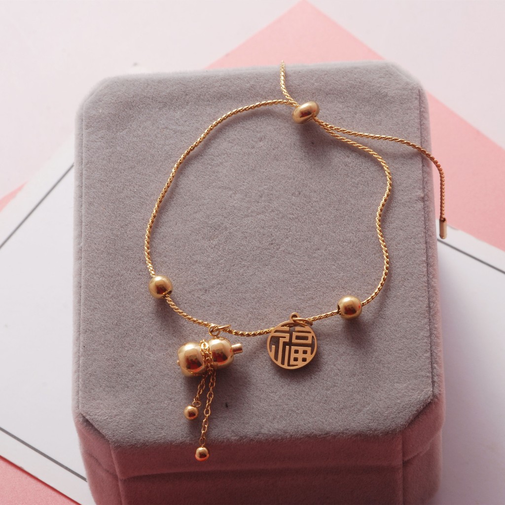 VALUE PACK Adore - Gelang Tangan Titanium Wanita Lucky Keberuntungan Fashion - 1061 2025