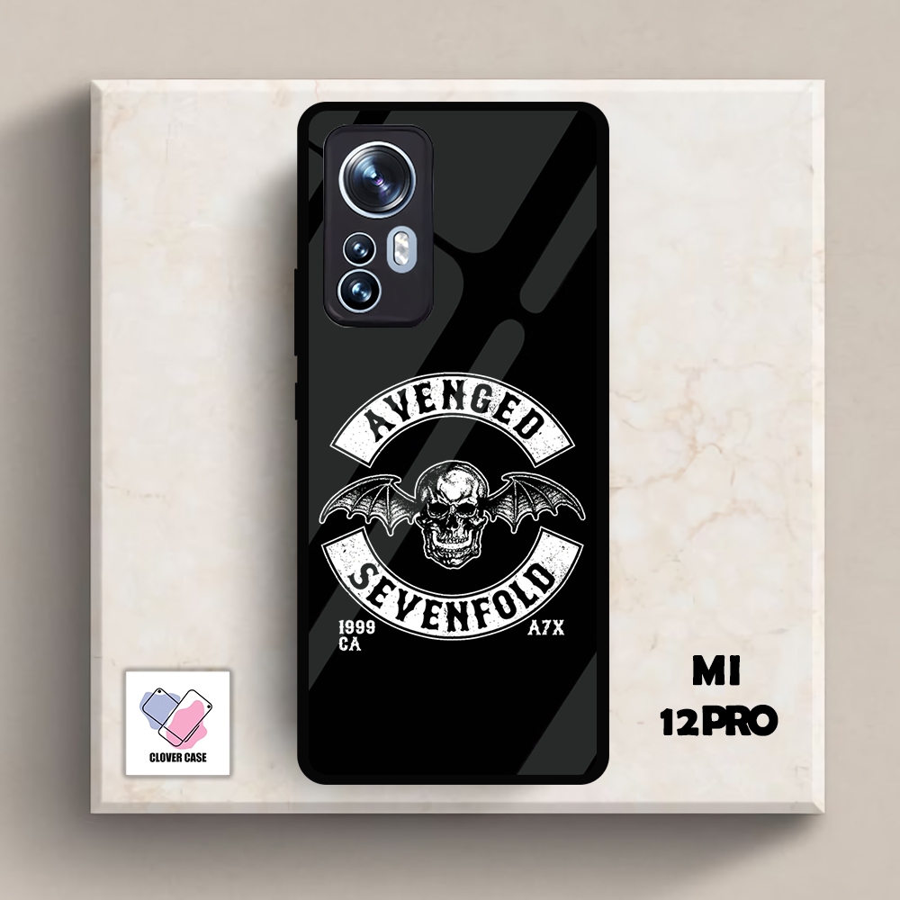 [TH11]  Case Glossy Case | MI 12 PRO | CASE KEKINIAN LUCU |  Casing Hp Kilau Motif AVENGED SEVENFOLD