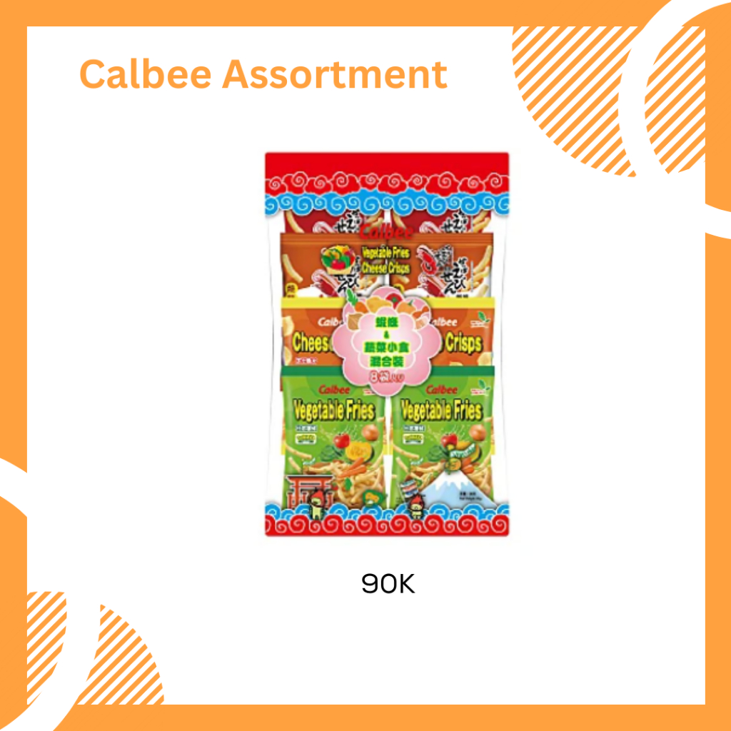 

Calbee Snack Assortment Cemilan Camilan Jastip Hongkong HK China Twentyonestore