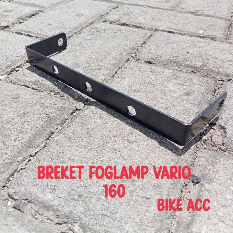 Breket lampu tembak foglam lampu kolong Vario 160 Breket lampu tembak D2 laser Vario 160