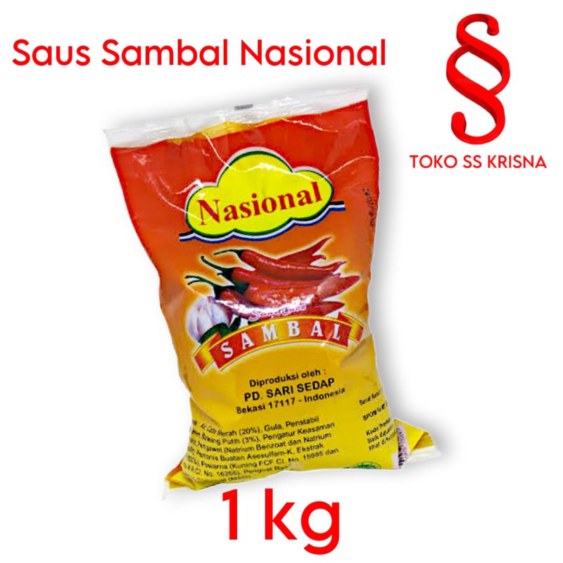 

SAUS SAMBAL NASIONAL 1kg