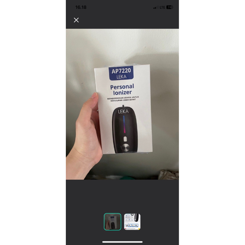 leka personal ionizer AP7220