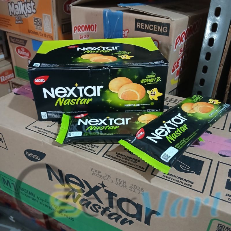 

NEXTAR NASTAR 1 Dus isi 10 Biskuit Nabati