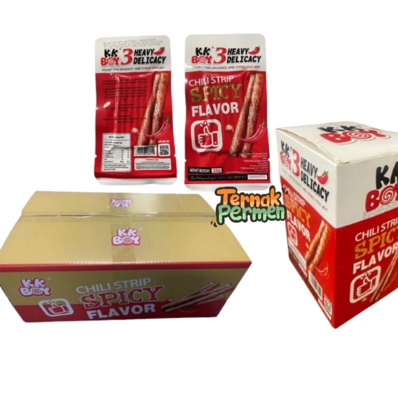 

(HALAL) LATIAO STICKY SPICY KK BOY BOX ISI 20 PCS