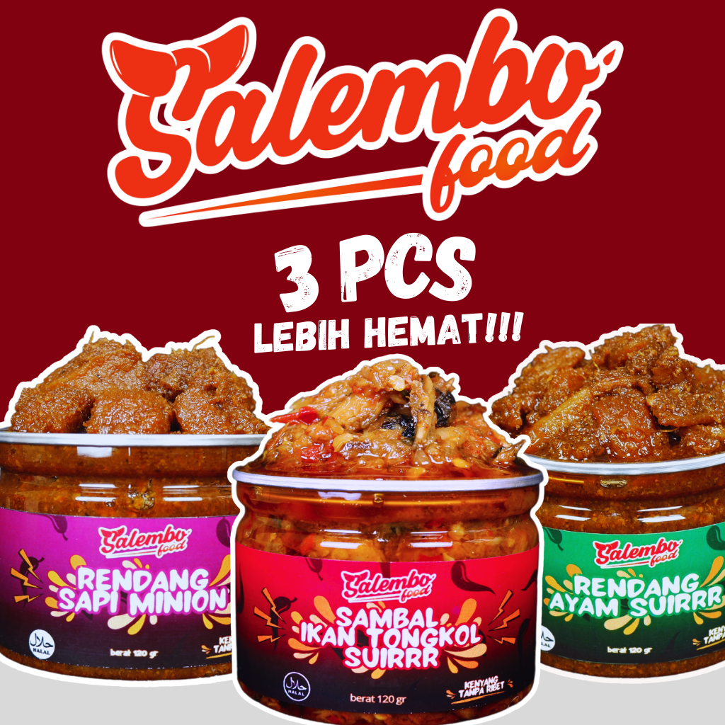 

SalemboFood - PAKET 3 PCS LEBIH MURAH