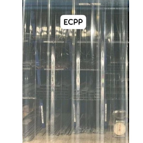 Spandek Transparan Bahan EPCC L.Ef 1m P.6m