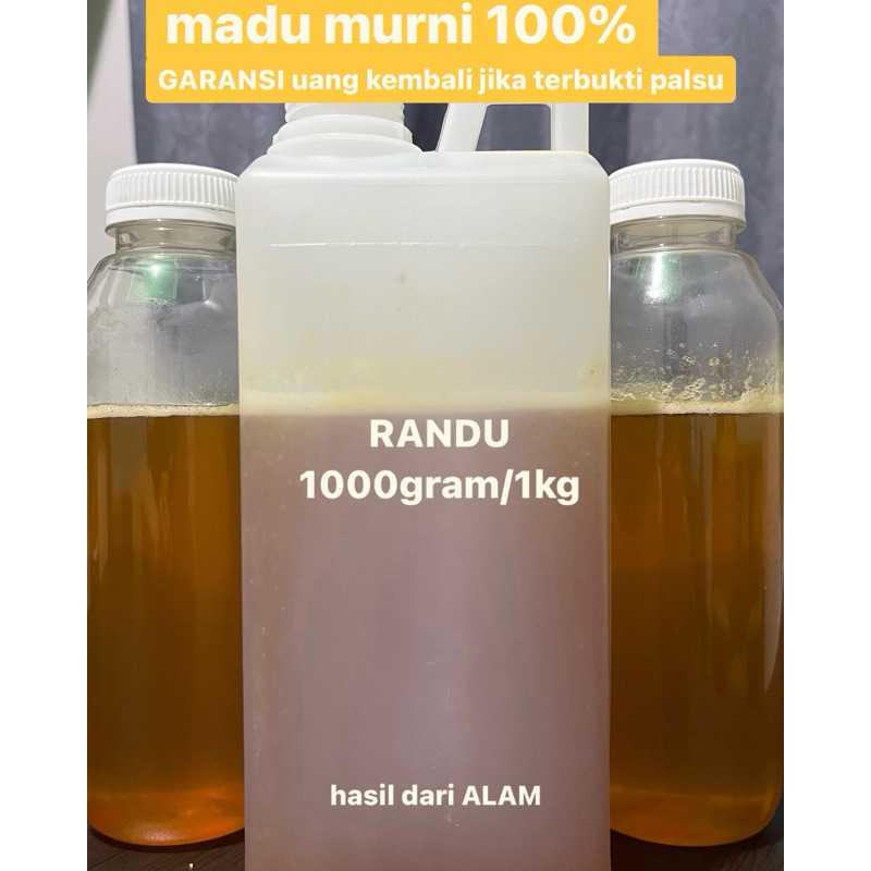 

MADU MURNI 100% 1000gr(randu) untuk kesehatan