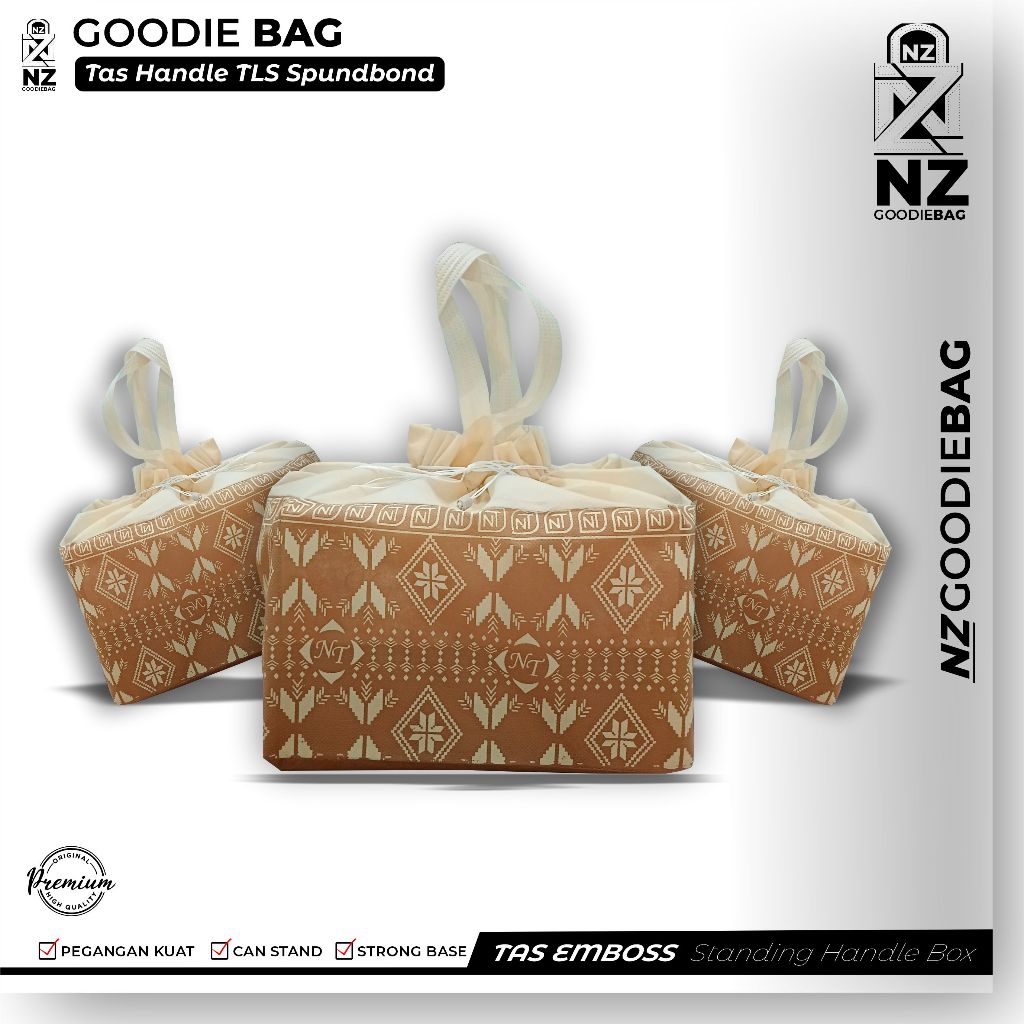 

Tas Spunbond SABLON NT EDITION Goodie bag Handle