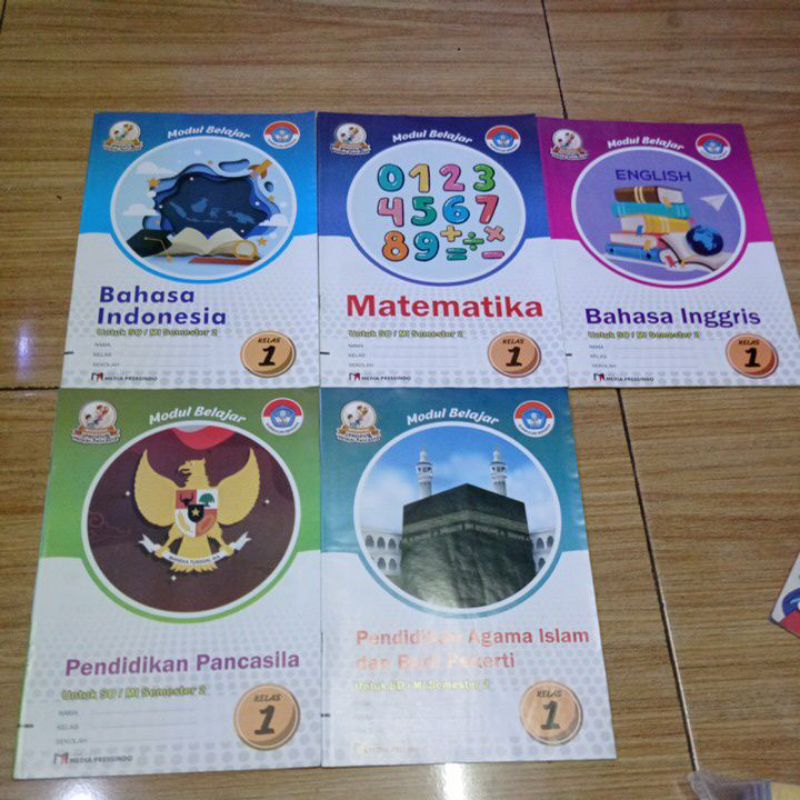 LKS Modul Belajar Media Pressindo SD Kelas 1 2 dan 5 Semester 2 Kurikulum Merdeka