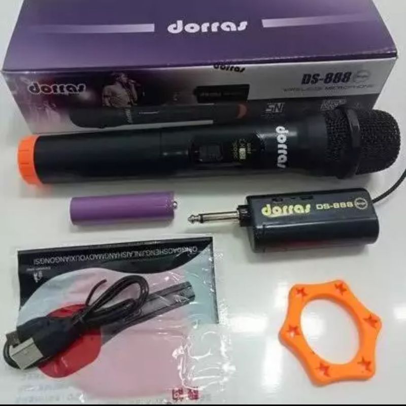 microphone wireless dorras DS 888 single