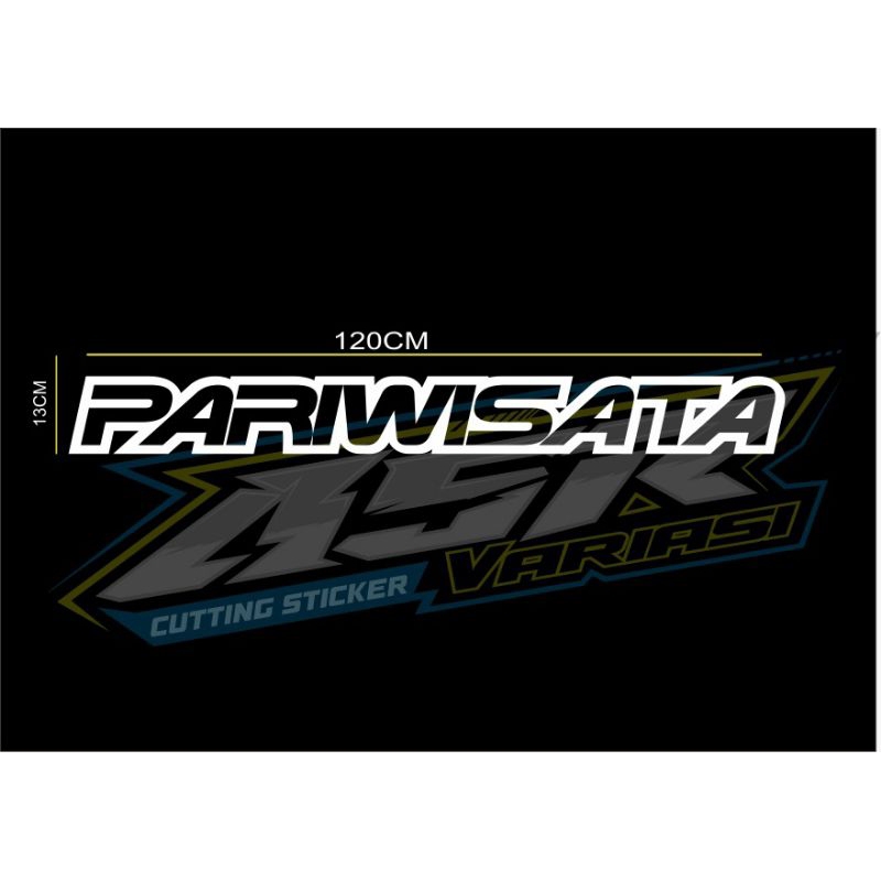 sticker pariwisata , Sticker bus pariwisata, cutting sticker pariwisata bus