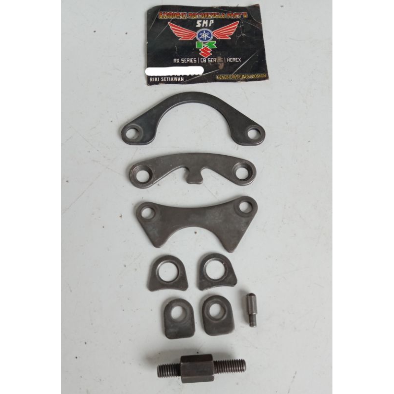 Plat Bracket bearing mesin Suzuki RGR TXR Phanter Gamma original.