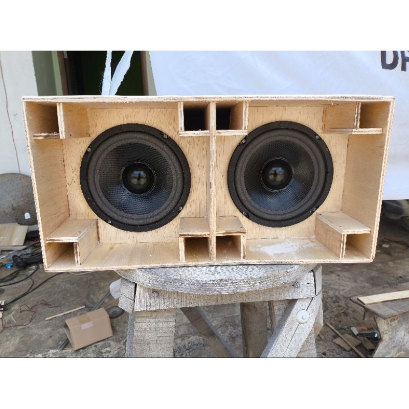 paket lengkap box planar plus sepeker 6 inch double, paket miniatur plus sepeker, sepeker rumahan, s