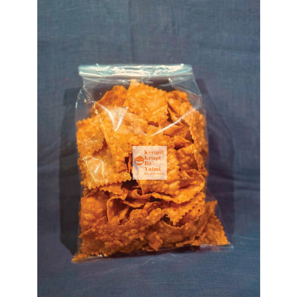 

Keripik Bawang Pedas Krispi 250g/500g