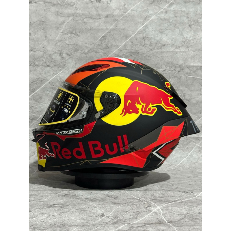 HELM CLONE AGV PISTA 1 : 1 FULL FACE RED BULL