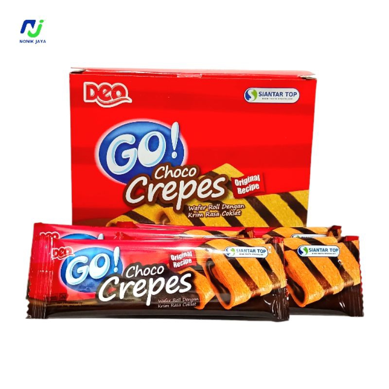 

Go Choco Crepes Original Recipe Box Isi 24 Pcs