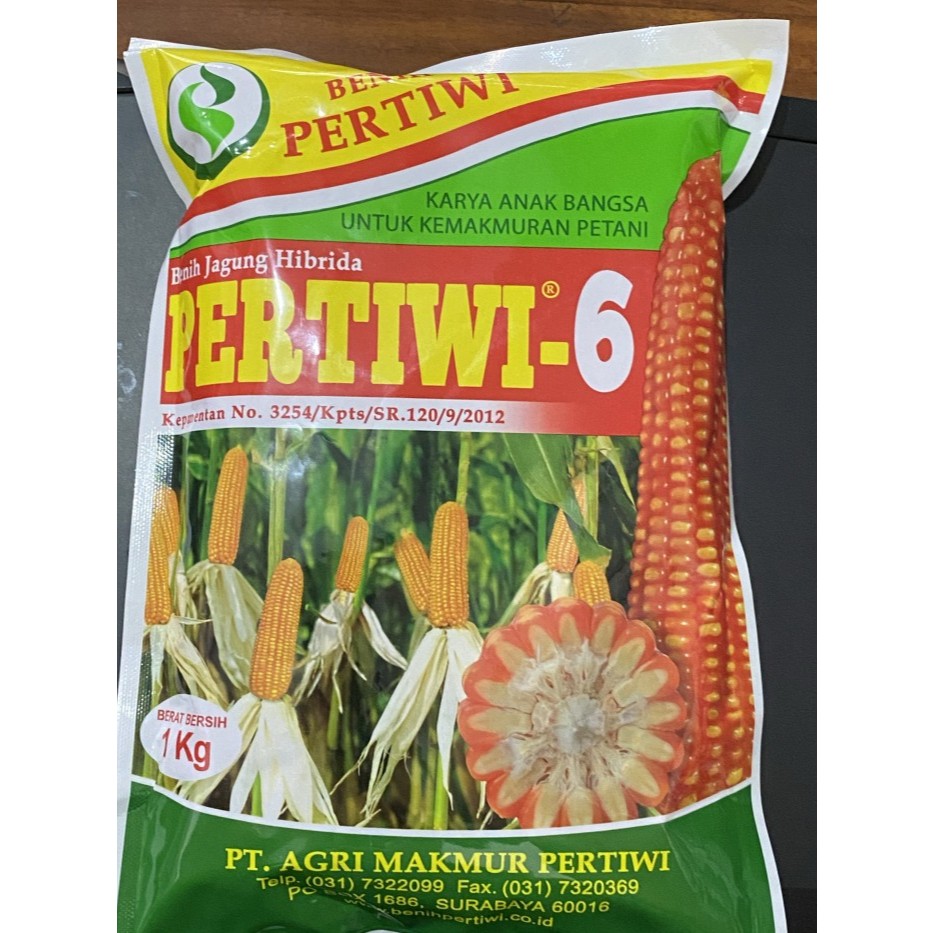 

Benih jagung pertiwi 6 Panen Kering atau Tebon Sama-sama OK 1kg