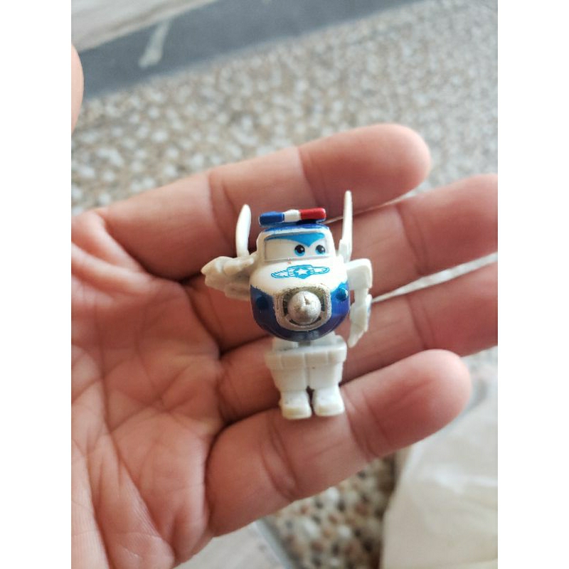 ACTION FIGURE SUPERWING SUPER WING PAUL ORIGINAL ASLI AULDEY BRANDS AKSI PESAWAT TOKOH SUPERHERO SUP