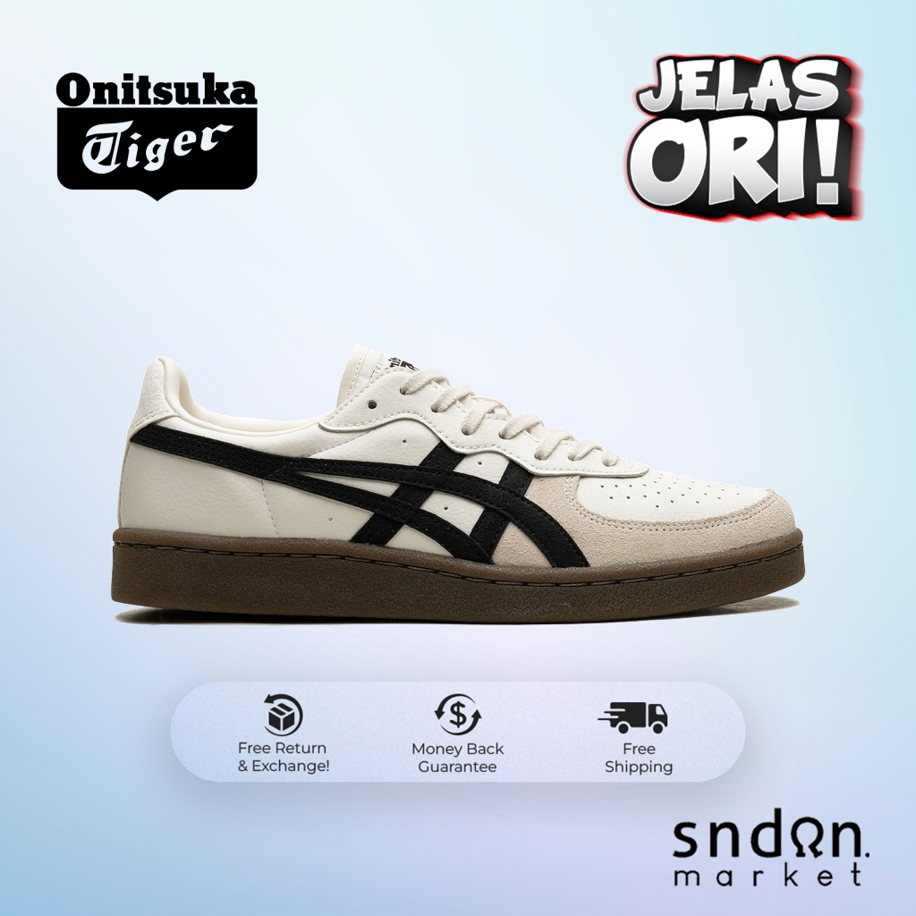 Onitsuka Tiger GSM Cream Black 100% ORIGINAL AUTHENTIC