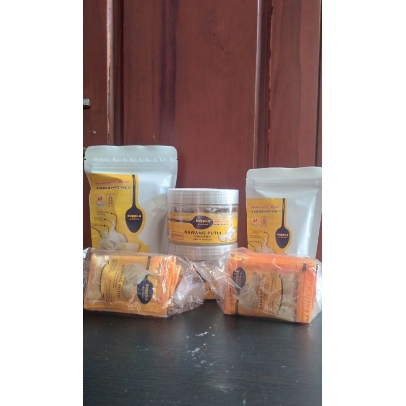 

Bawang Putih Cincang Dalam Minyak