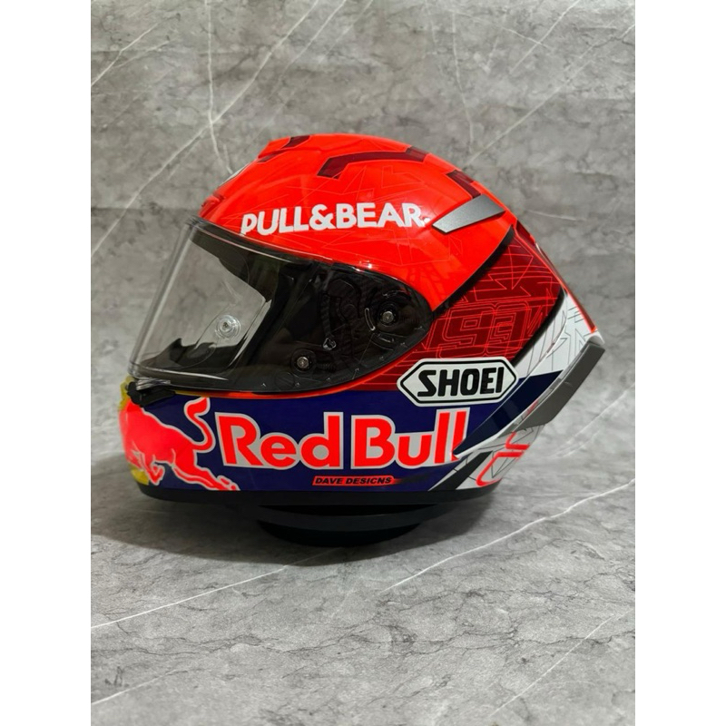 HELM CLONE SHOEI X14 1:1 FULL FACE MARC MARQUEZ 6 RED BULL