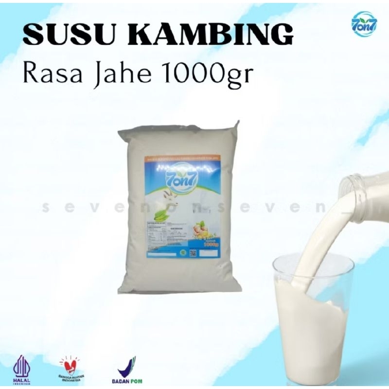

Susu Kambing Etawa Rasa Jahe Kemasan 1000gr