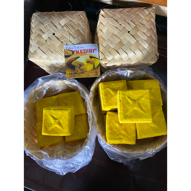 

Tahu Kuning Tahu Takwa Kediri Asli Original Isi 8 Biji