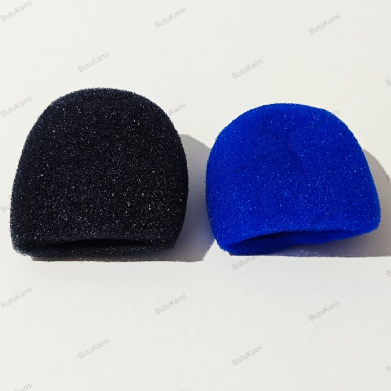 Spon Mic Polos Busa Spon Mic Sarung Mic Pelindung Mic Cover Mic Spon Microphone Cover Microphone War