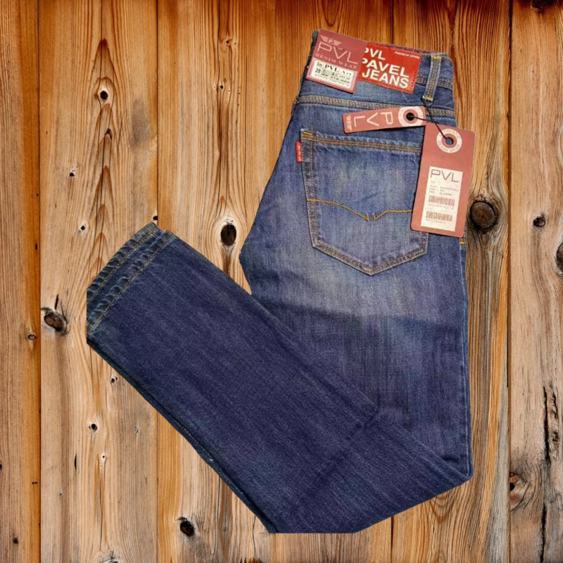 CELANA JEANS STANDART ORIGINAL PAVEL PRIA//CELANA PANJANG REGULER PAVEL PRIA TERBARU TERLARIS 33 38
