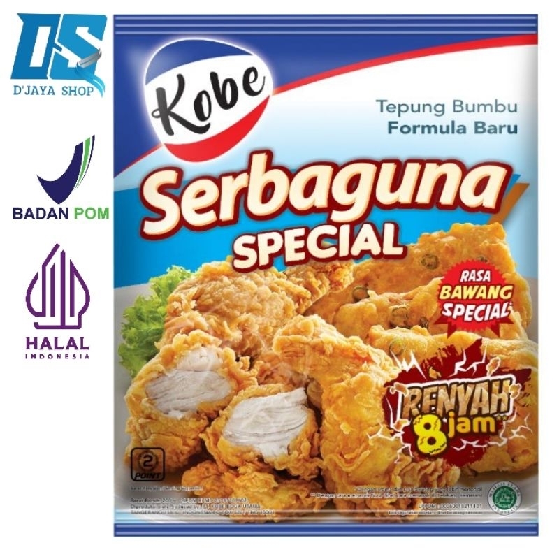 

KOBE TEPUNG BUMBU SERBAGUNA SPECIAL 200g