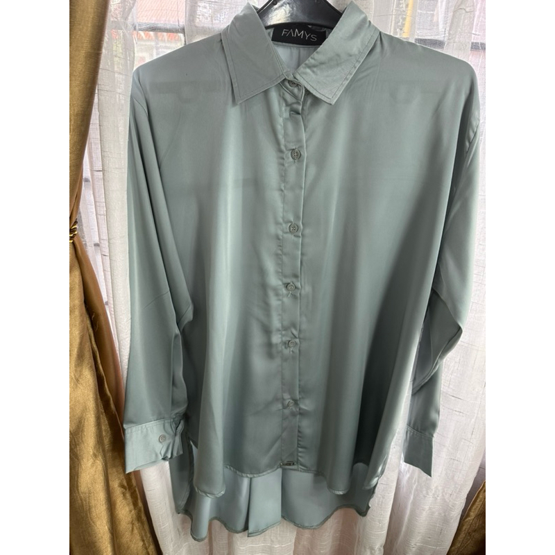 kemeja Abu2 by Famys