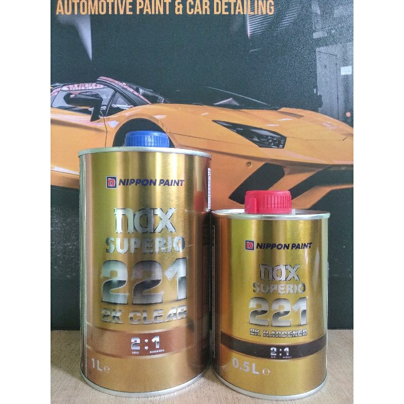 Clear coat/vernish Nax superio 221 Nippon Paint