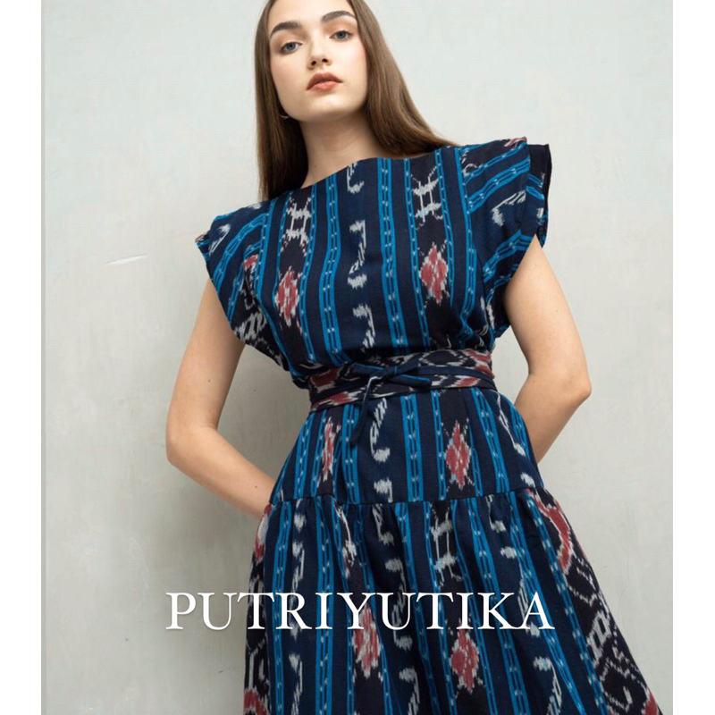PY - NAOMI dress tenun terbaru
