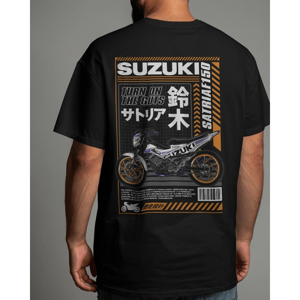 kaos custom motor SATRIA kaos keren kaos motor SATRIA F kaos touring kaos keren