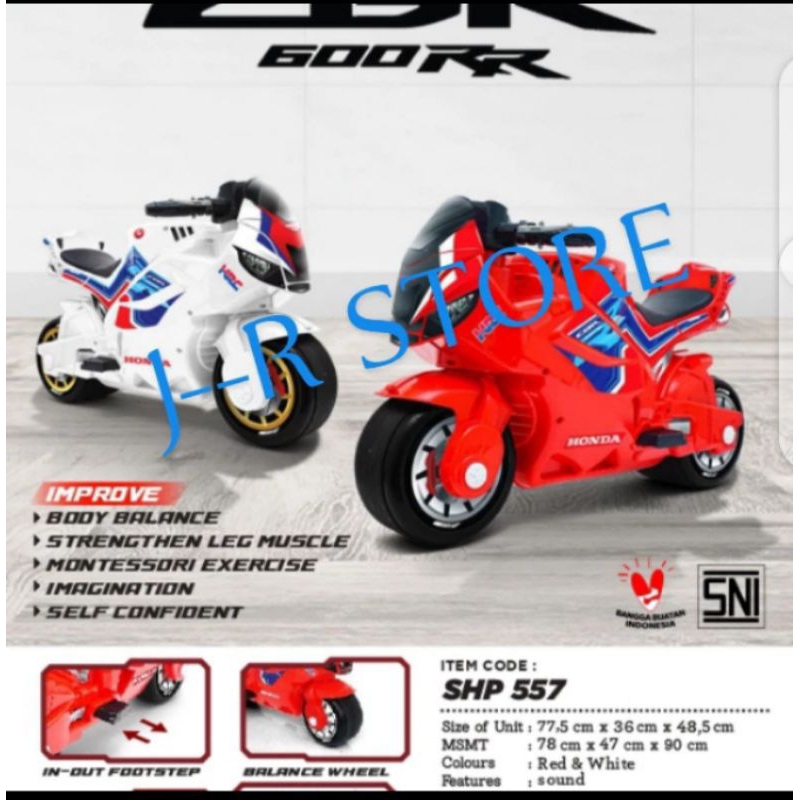 Mainan Tunggang Motor CBR Anak Laki-laki / Mainan Motor CBR Anak-anak